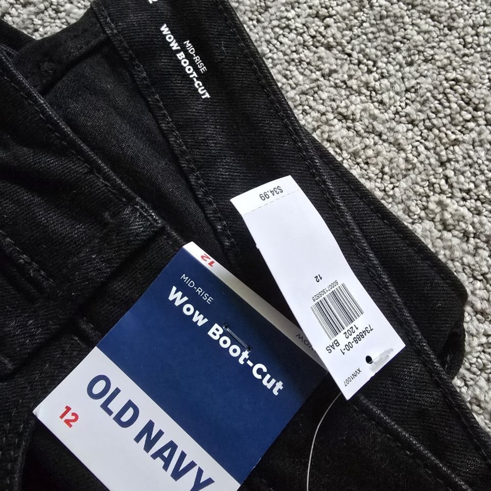 Old Navy Women's Dark Boot-Cut Jeans